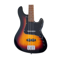 Cort GB34JJ 3TS 4 String Bass Guitar - Vintage Sunburst