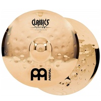 Meinl Cymbals 14" Hihat (Hi Hat) Cymbal Pair - Classics Custom Extreme Metal 