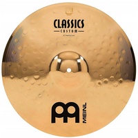 Meinl Cymbals 16" Powerful Crash Cymbal - Classics Custom Brilliant CC16PC-B