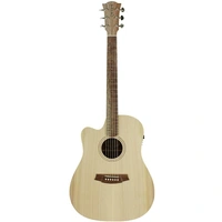 Cole Clark Fat Lady 1 Acoustic / Electric Guitar - Left Hand Bunya / Maple