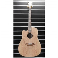 Cole Clark Fat Lady 1 - Southern Silky Oak Guitar - Left Hand