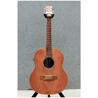 Cole Clark Mini  LL2E-RDBL Redwood / Blackwood Acoustic Electric Guitar