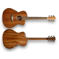 Cole Clark SAN1EC-MMAH Studio Grand Auditorium Acoustic Guitar All Mahogany