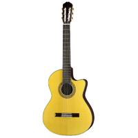 K.YAIRI CE-1 Classical Guitar w/ Cutaway - LR Baggs Element Pickup