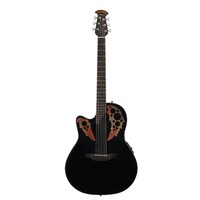 Ovation Celebrity Elite Acoustic / Electric Guitar Left Handed Mid depth