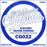 D'Addario CG022 Flat Wound Electric Guitar Single String .022