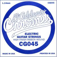 D'Addario CG045 Flat Wound Electric Guitar Single String .045