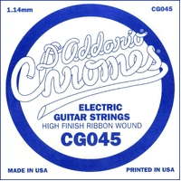 D'Addario CG045 Flat Wound Electric Guitar Single String .045