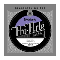 D'Addario CGX-3T Pro-Arte Clear Nylon w/ Composite G Classical Guitar Half Set, 