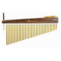 Meinl Percussion CH33HF Gold Anodized Aluminum Alloy Single Row Chimes, 33 Bars