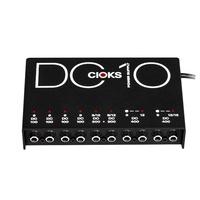 Cioks DC10 - 10 outlets in 8 isolated sections, 9, 12 and 15V DC