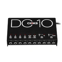 Cioks DC10 - 10 outlets in 8 isolated sections, 9, 12 and 15V DC