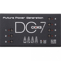 CIOKS DC7  9V / 12V / 15V / 18V DC Universal Power Supply with 7 Isolated Outputs