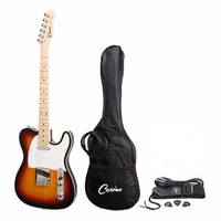Casino TE-Style Electric Guitar Set (Sunburst) W/ Bag and Strap