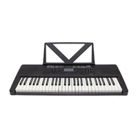 Crown CK-25 Multi-Function 54-Key Electronic Portable Keyboard (Black)