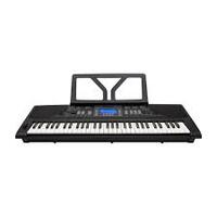 Crown CK-68 Touch Sensitive  61-Key Electronic Keyboard with MIDI (Black)