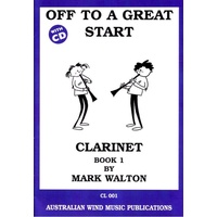Off to a Great Start for Clarinet Book 1
