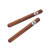 Meinl Percussion CLAVES DE LUXE 7" X 3/4" Dense Hardwood