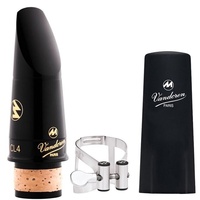 Vandoren  Masters CL4 Bb Clarinet Mouthpiece with Pewter M/O Ligature and Cap