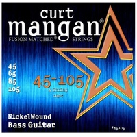 Curt Mangan Fusion Matched Nickel Wound Bass Guitar Strings 45 - 105