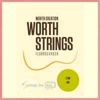 Worth Creation Soprano/Concert Ukuele Strings Clear FluroCarbon Set CM-46