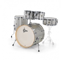 Gretsch Catalina Maple 5Pc Silver Sparkle Drum Kit CM1-E825-SS -SHELL PACK