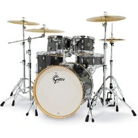 Gretsch Catalina Maple Drum Kit Shell Pack, Black Stardust CM2-E625-BS