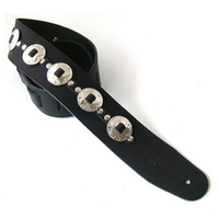 DSL Designer Series Leather Strap Concho Black Star