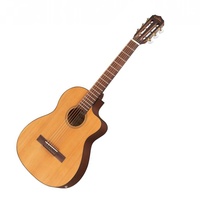 Cordoba Lps La Playa Solid Top Acoustic Electric Cutaway W/Bag - Steel