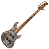 Cort GB-Modern 5 String Electric Bass Guitar - Open Pore Charcoal Grey