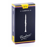 Vandoren Traditional Bb Clarinet Reeds Strength 3.5 Box of 10 reeds CR1035