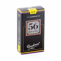 Vandoren CR5035 Bb Clarinet 56 Rue Lepic Reeds Strength 3.5 Box of 10