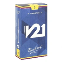 Vandoren CR803  Bb Clarinet V21 Reeds Strength 3, Box of 10