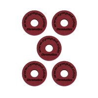 Cympad Chromatic Series Cellular Foam Cymbal Washers - Crimson