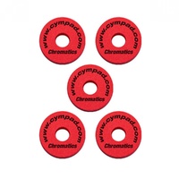 Cympad Chromatic Series Cellular Foam Cymbal Washers - RED