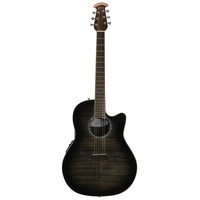 Ovation Celebrity Standard Plus Acoustic / Electric Guitar CS24P - Trans Black