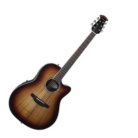 Ovation Celebrity Plus Super Shallow 6 String Acoustic Electric Guitar - Koa Burst