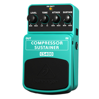 The Behringer CS400 Compressor/Sustainer Ultimate Dynamics Effects Pedal