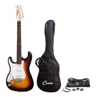 Casino ST-Style Left Handed Electric Guitar Sunburst W/ Bag and Strap