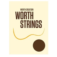 Worth Ukulele Strings Clear Fluoro-Carbon Tenor Low-G HD, CT-LGHD 63in