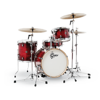 Gretsch Drums Catalina Club Jazz 4-piece Shell Pack with Snare Drum - Crimson Burst