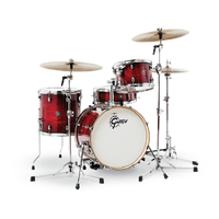 Gretsch Drums Catalina Club Jazz 4-piece Shell Pack with Snare Drum - Crimson Burst