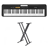 Casio CT-S100BK Casiotone Keyboard - Black + Keyboard Stand