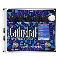 Electro Harmonix Cathedral Stereo Reverb Guitar Effects Pedal