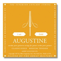 Albert Augustine Classic Gold  Classical Guitar Strings Medium Tension