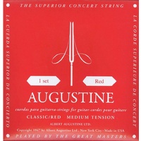 Albert Augustine Classic Red Copper Bass / Nylon treble Classical Guitar Strings