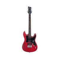 Framus D-Series Diablo Pro Electric Guitar Burgundy Red Transparent Satin