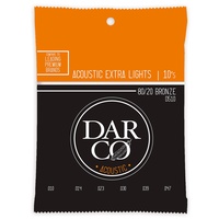 Darco by Martin 80/20 Bronze Wound Acoustic Guitar Strings - 10-47