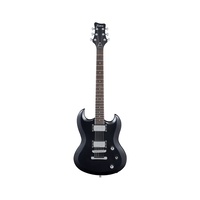 Framus D-Series Artist Line Phil XG Electric Guitar  Solid Black Satin