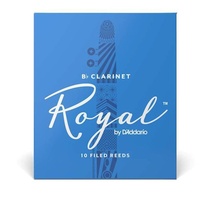 Rico Royal Bb Clarinet Reeds , Strength 2 , 10-pack RCB1020